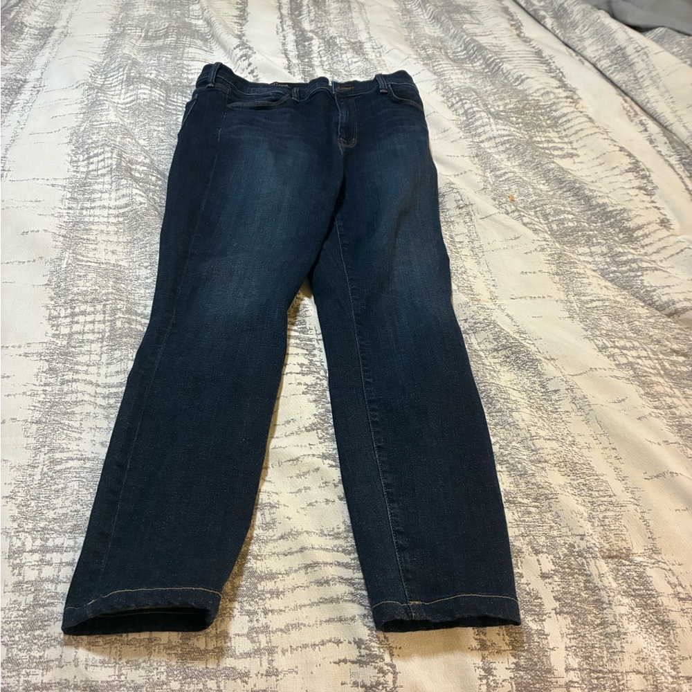 J Brand Women's Dark Indigo Straight Leg Jeans